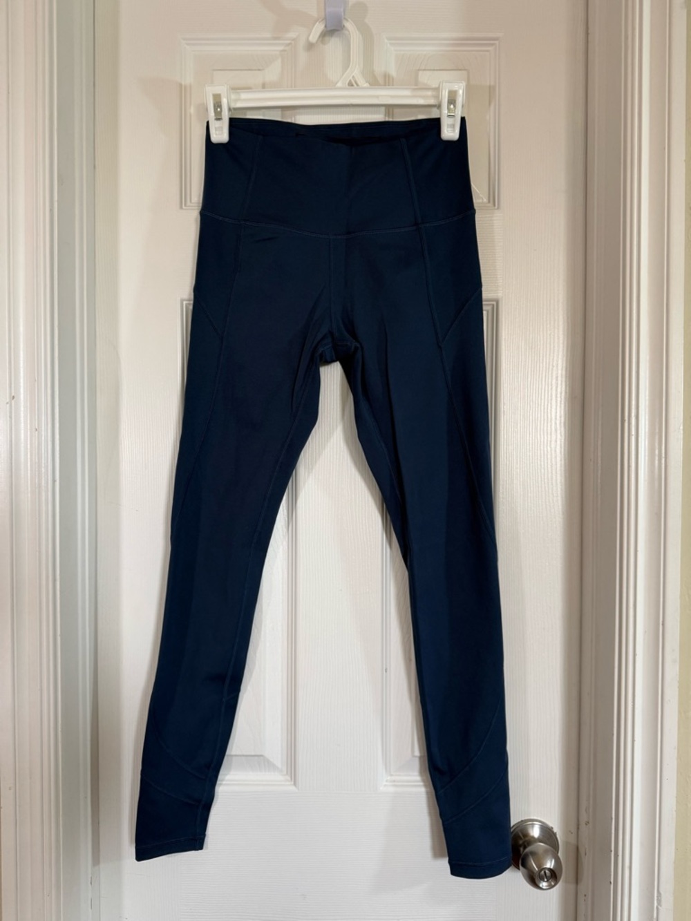 ANTONIO MELANI Navy High-Waist Performance Leggings